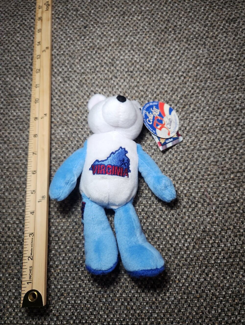 collectible Limited Treasures 50 States of America Coin Bear Virginia NWT
